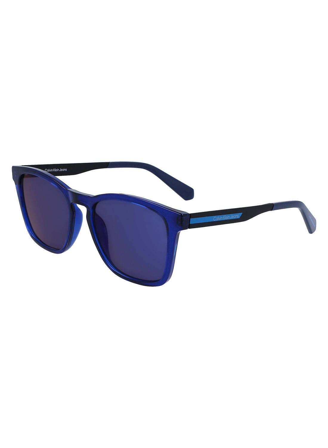 Full Rim Bio Injected Modified Rectangle Calvin Klein Jeans Sun Ckj22642S 5318 (400) Blue