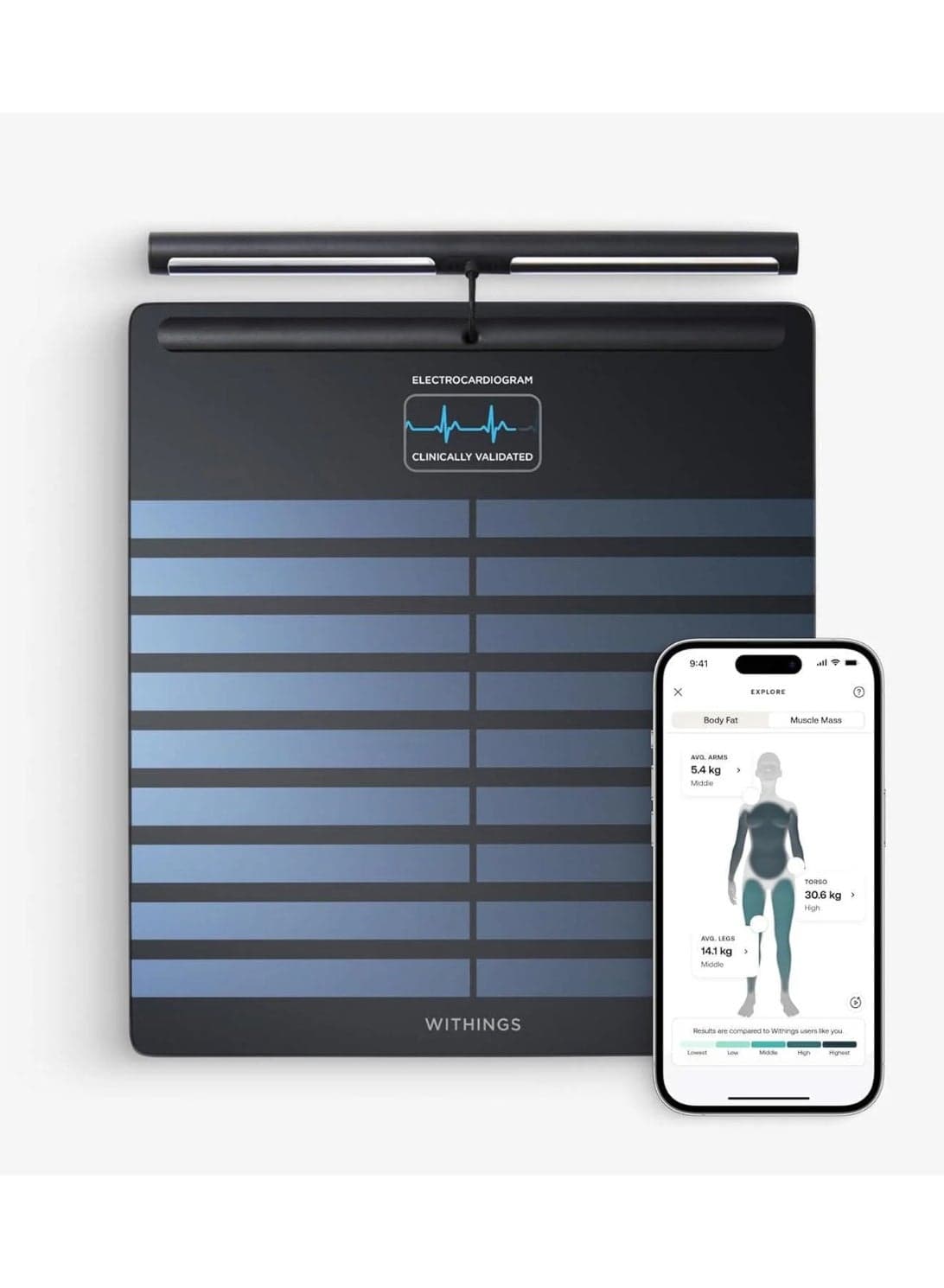 Withings Body Segment smart scale - Black