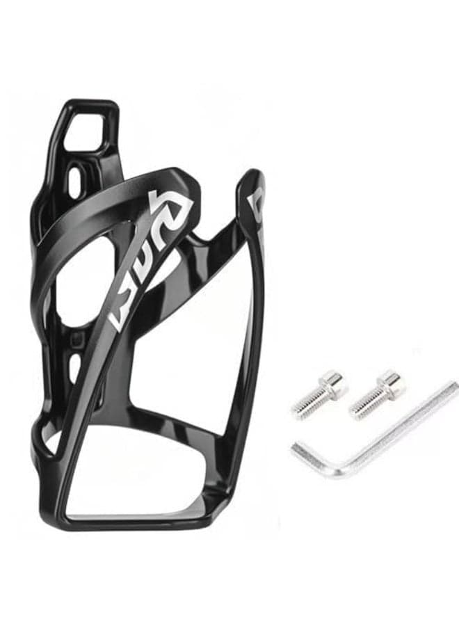 Bike Water Bottle Holders, Adjustable Plastic Bicycle Bottle Cages with Screw Tool, Durable Lightweight Plastic Cycling Cup Holder for Road & Mountain Bikes Cycling