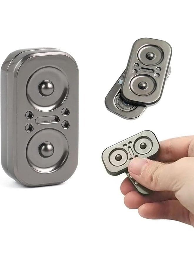 EDC Toys Fidget Slider Fidget Toy Adult Stress Relief Metal Push Pull Rotation ADHD Recreational Fidget Toys, Birthday Desk Toy Creative Gifts for Father Husband Boyfriend