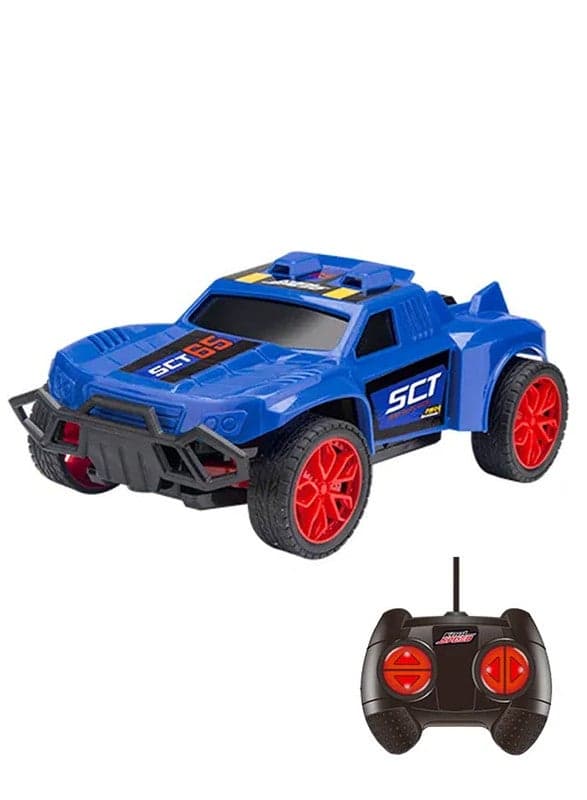 Kool Speed 1:24 R/C Dune Blasters Rally Truck Remote Control Toys For Kids 3 Years+ (Blue)