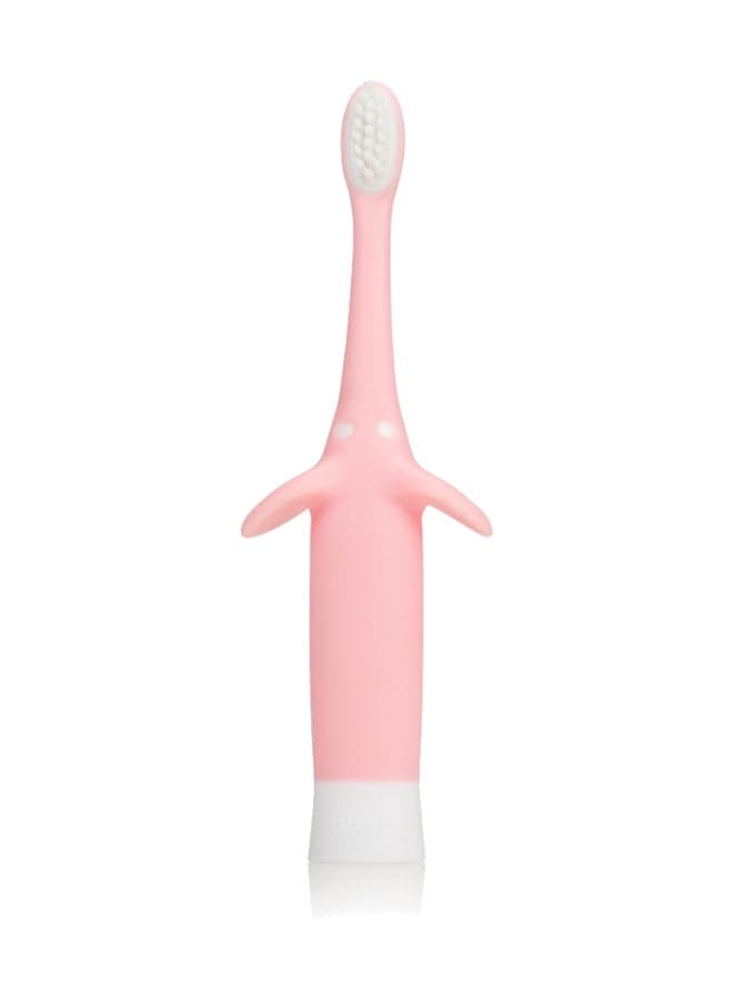 Infant-to-Toddler Toothbrush, Pack of 1 - Pink Elephant