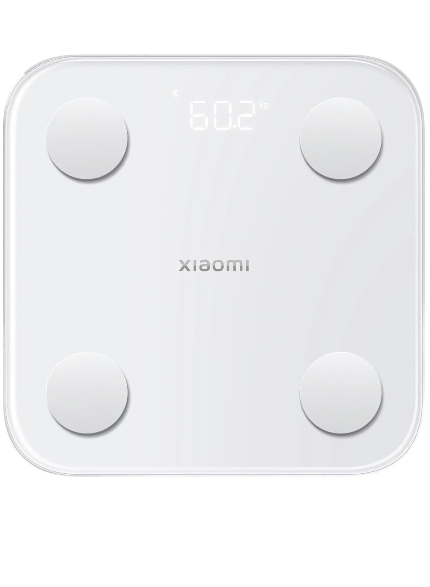 Xiaomi Body Composition Smart Scale S400 13 Body Metrics, High-Precision BIA Sensors, Bluetooth Sync, Auto User Recognition, LED Display, Tempered Glass, Pregnancy Mode, 150kg Capacity – White