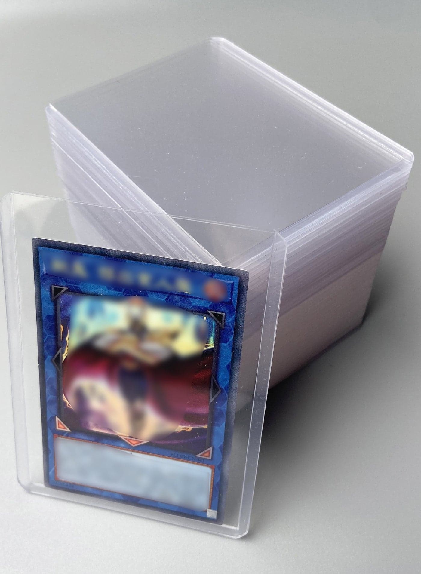 25 Pcs Card Sleeves ( 3"x4") Hard Plastic Standard Top Loaders Card Protectors
