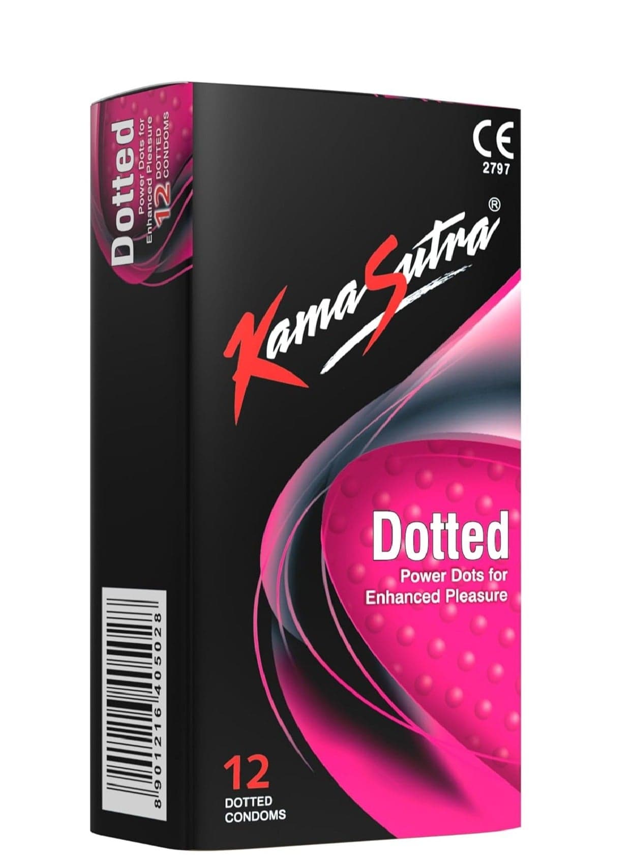 Kamasutra 12-Piece Dotted Condoms