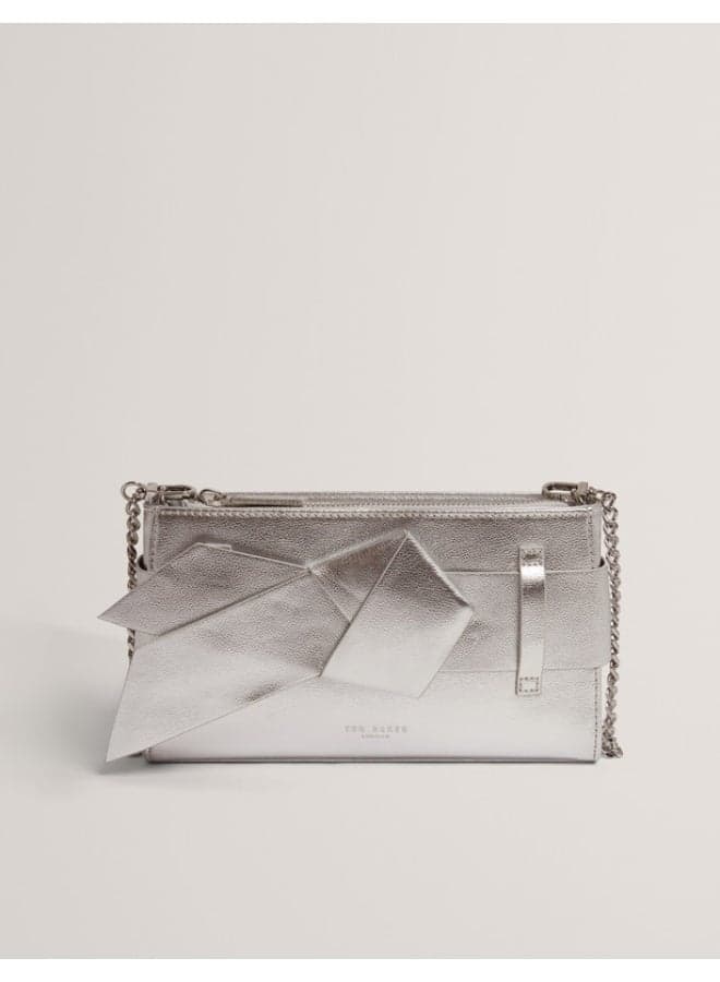 Soft PU Bow Clutch Bag