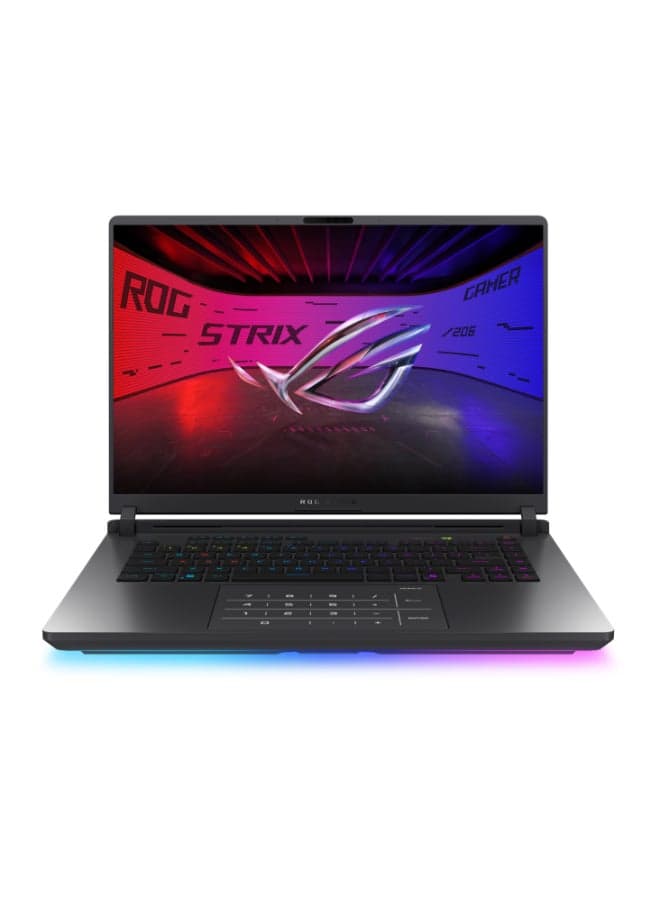 ROG Strix 16 Laptop With 16 Inch WUXGA (1920X1200) Display, Core i7 14650HX Processor/16GB RAM DDR5/1TB SSD/8GB Nvidia GeForce RTX 5060 Graphics/Windows 11 Home/ English/Arabic Eclipse Gray