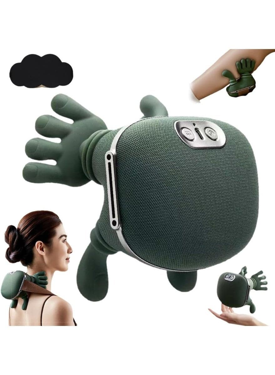 N7 Shoulder and Neck Massager, Neck Massager for Deep Tissue Pain Relief with Two Speed Temperature Adjustment, Two-Zone Heat, Back and Leg Massagers