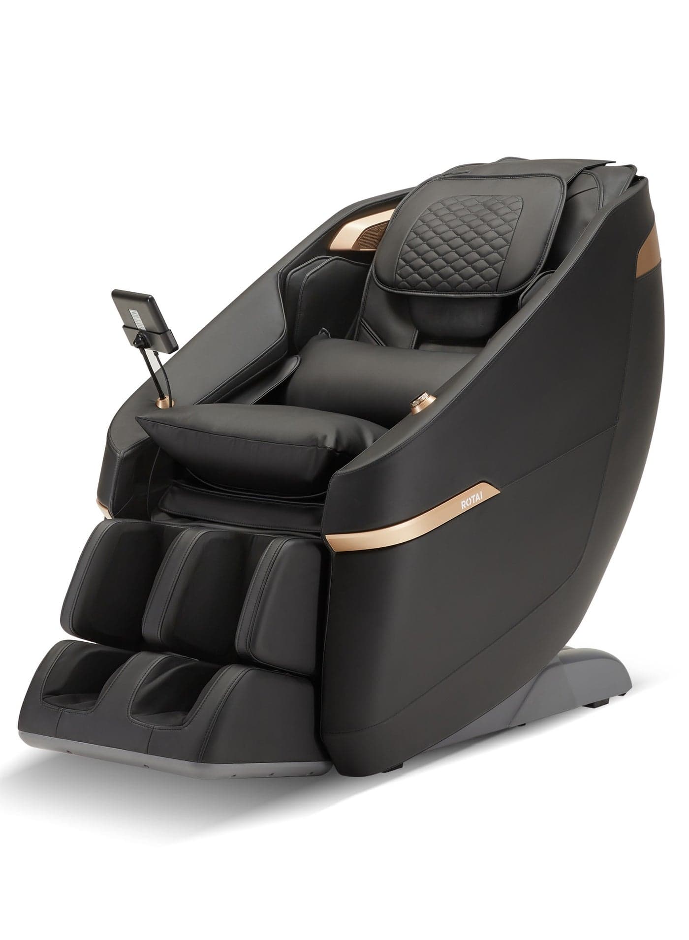 Premium Zero-Gravity Massage Chair in Black with Magnetic Therapy for Back & Waist, 36 Full-Body Airbags, Heated Massage, Intelligent Voice Control & Bluetooth Speakers – 10-Year Warranty