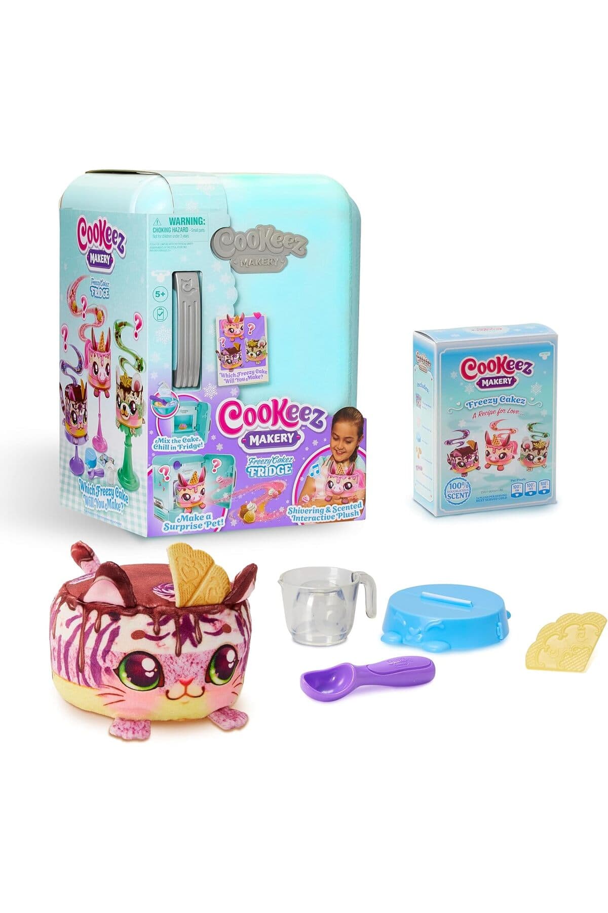 Freezy Cakez Fridge - Mix & Decorate Interactive Scented Plush