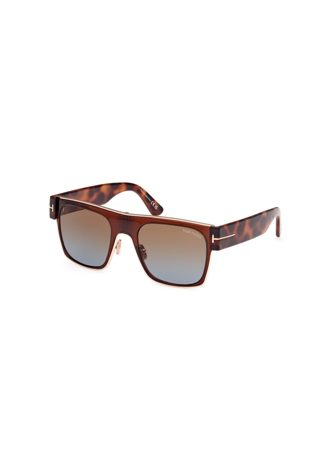 TOMFORD Metal Square Full Rim Unisex UV Protection Sunglass