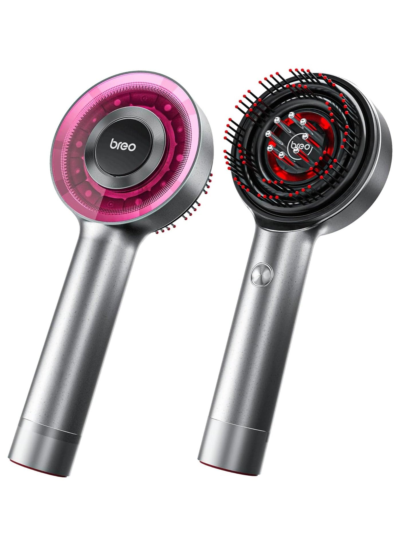 Breo Scalp3 Scalp Massaging Brush, Shiatsu Hair Scalp Massager with IPX7 Waterproof, Cordless & Portable, Electric for Scalp & Hair, Head, Home Relaxation
