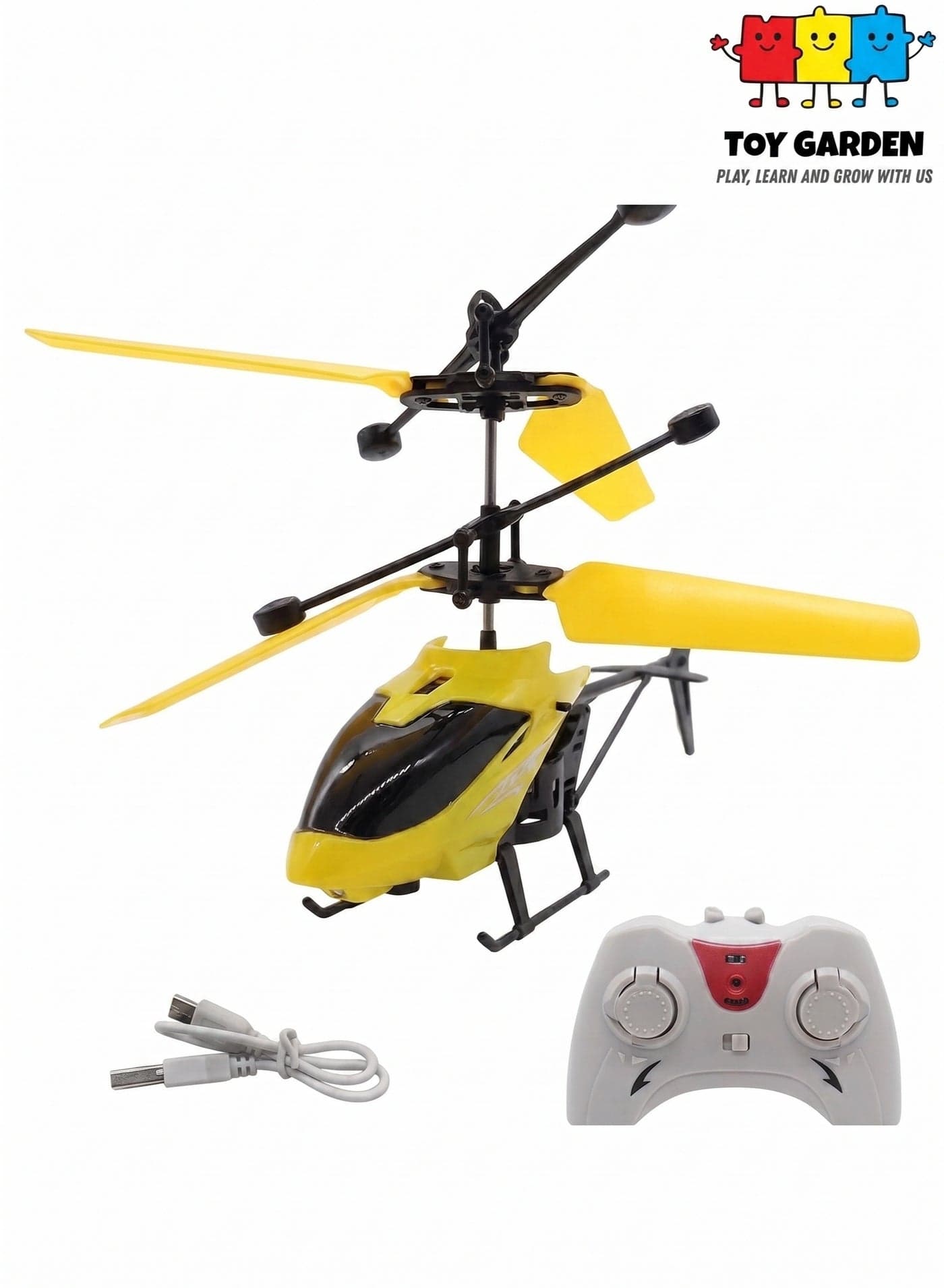 Wireless Induction Flying Helicopter Toy – Rechargeable USB RC Suspension Aircraft with Remote Control for Kids – Hand-Controlled Motion Sensor Helicopter with LED Lights – Durable, Lightweight Flying Toy for Indoor and Outdoor Fun