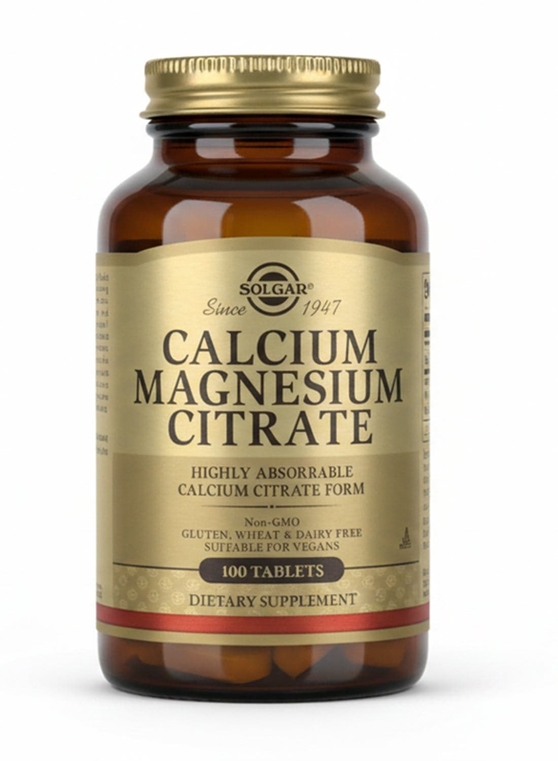 Calcium Magnesium Plus Zinc , 100 Tablets