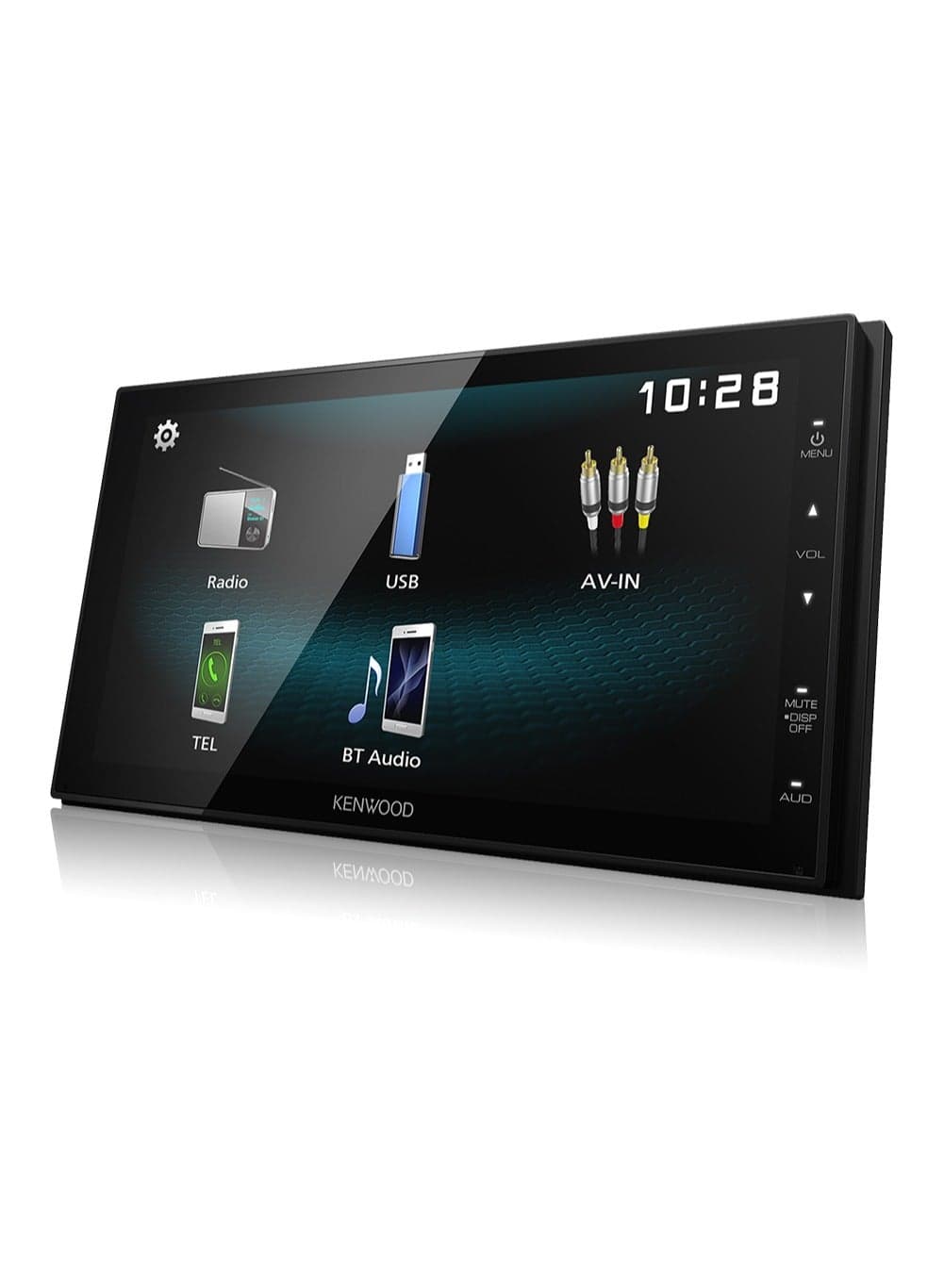 Kenwood DMX1025BT – 6.8" Double Din Digital Media Receiver with Bluetooth & Dash Cam