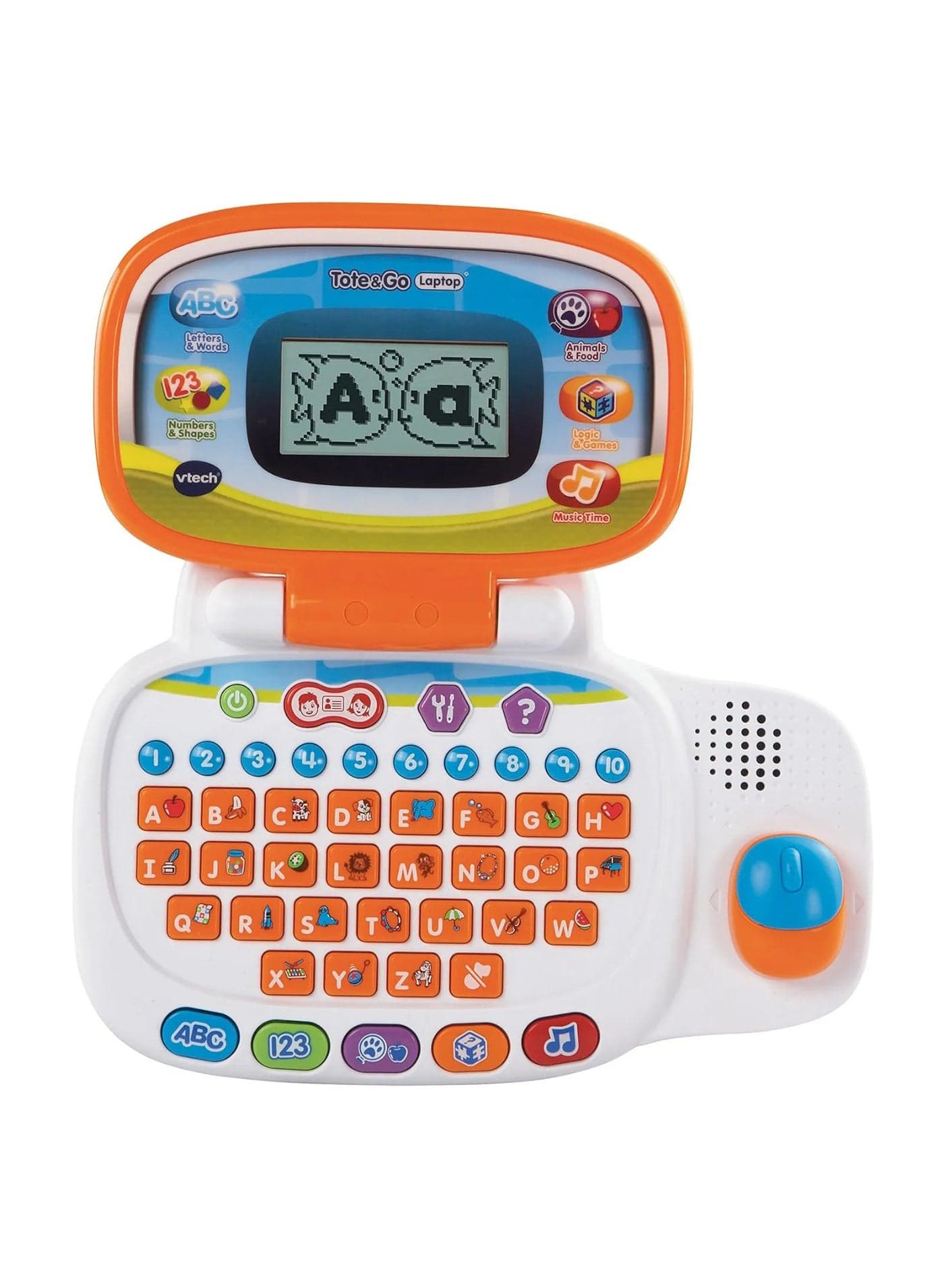 My Laptop - Educational Pre-School Toy, Ages 3-6, 30 Activities for Early Computer Skills, Logic & Coordination, White