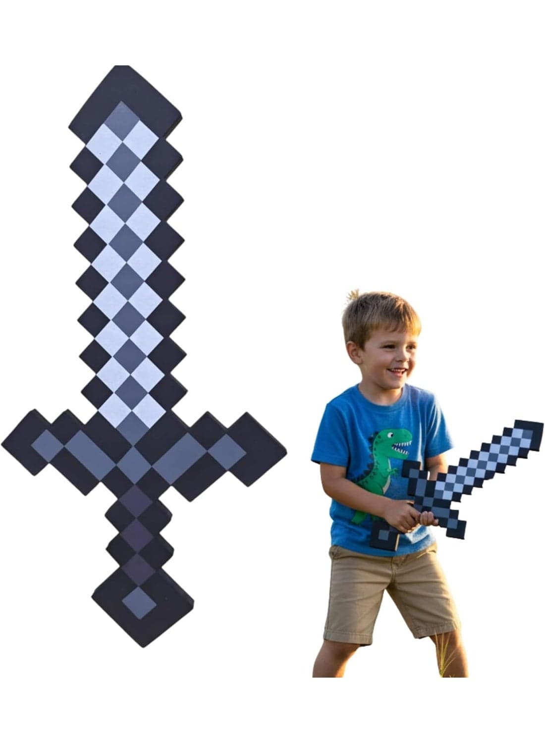Foam Sword Toy for Kids – Soft Safe Battle Sword for Role Play, Cosplay, Ninja, Knight & Pirate Dress-Up | Lightweight Foam Weapon for Indoor & Outdoor Fun | Safe Pretend Play Sword for Boys & Girls | Perfect Costume & Party Accessory