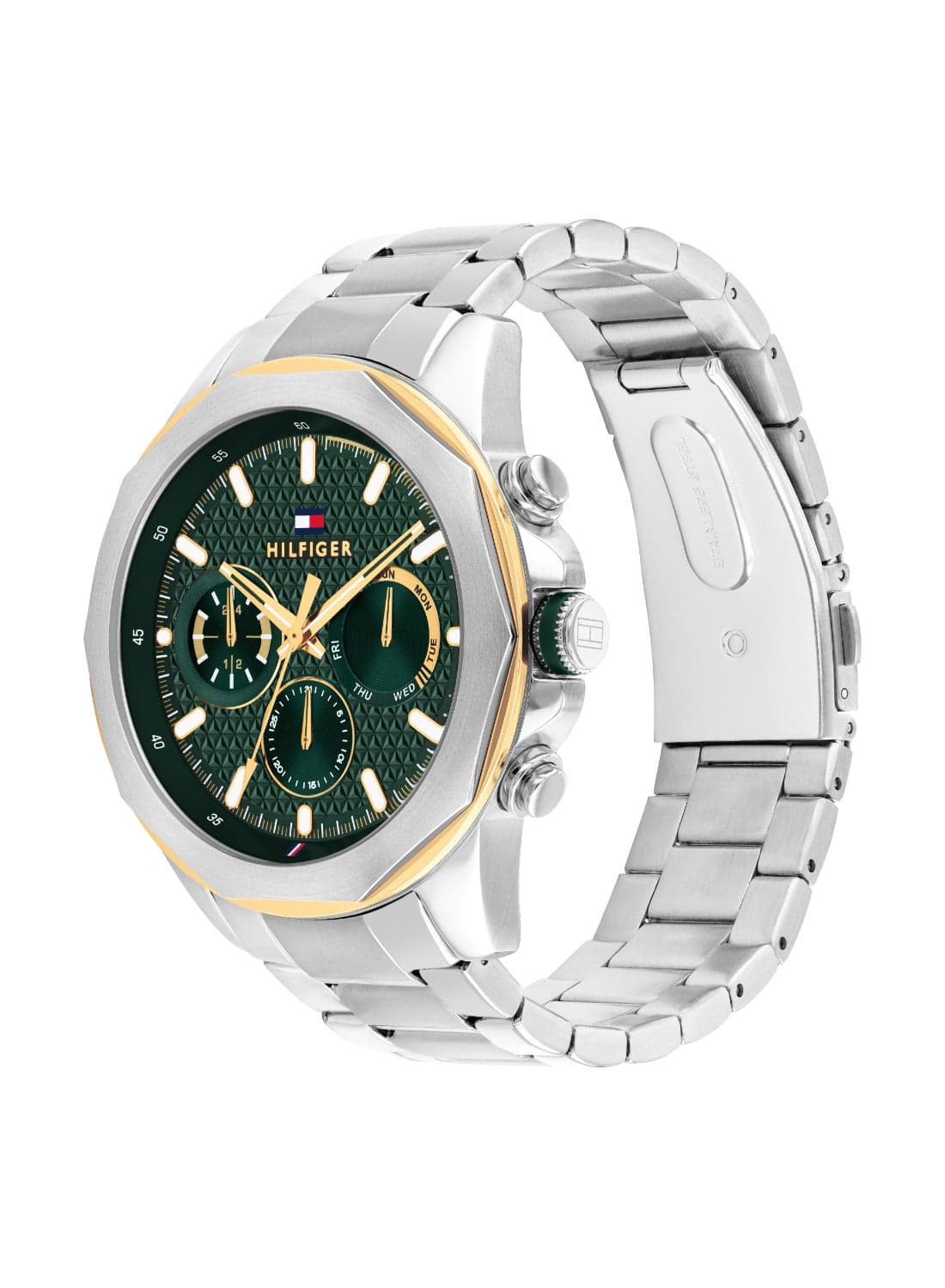 Round Analog Men'S Green Case Watch - 1710651