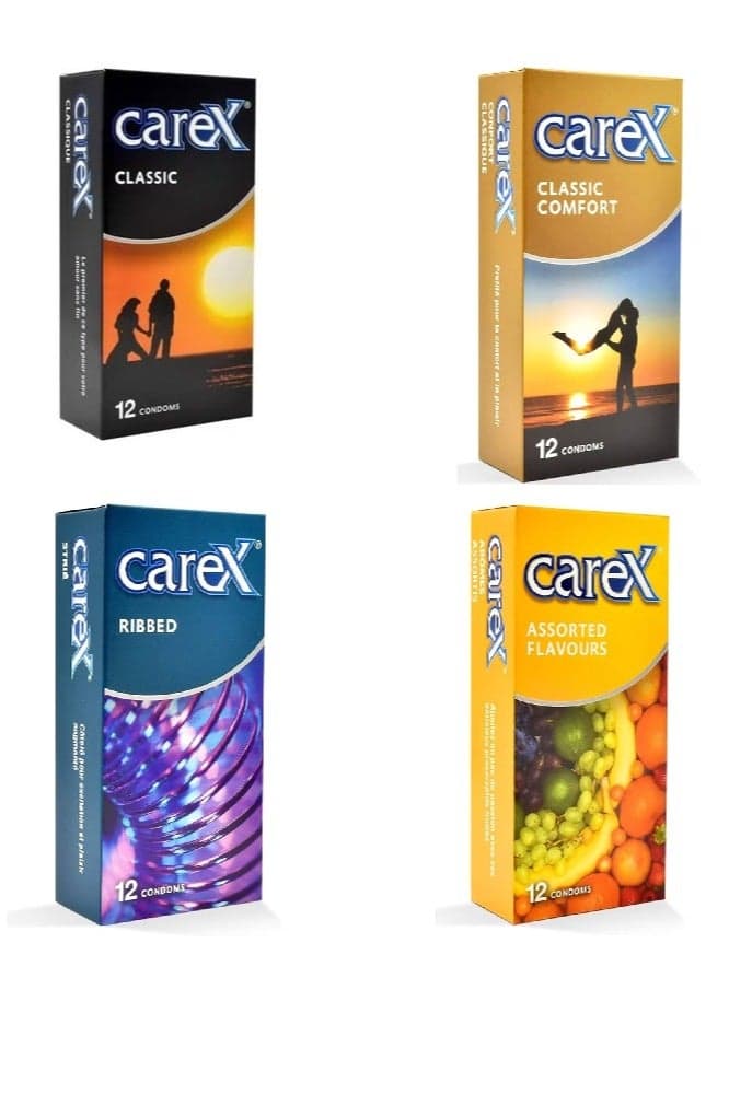 Set Of 4 Honeymoon Pack- Classic, Classic Comfort, Ribbed, Assorted Flavours Condom