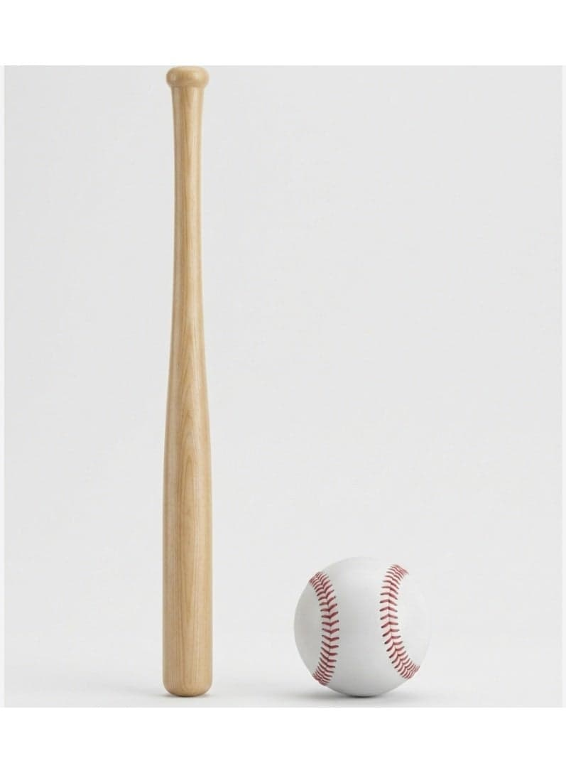 Premium Wooden Baseball Bat for Training and Match Play High Quality Solid Wood Baseball Bat for Adults and Youth
