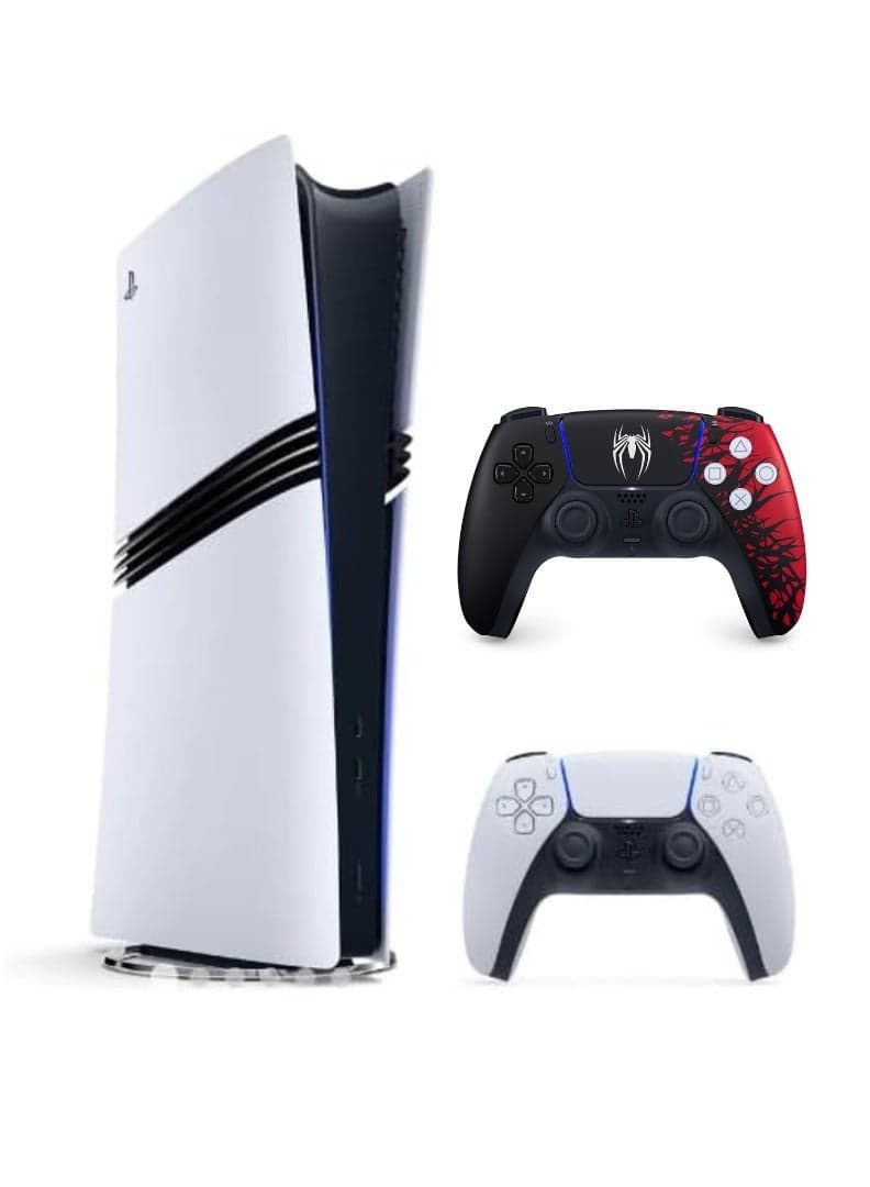 Sony PlayStation 5 PRO Digital Console with PS5 Dualsense controller Marvel Spiderman 2