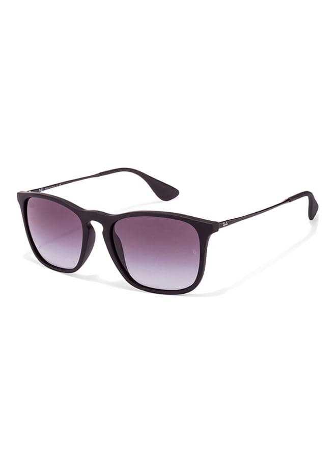 Unisex Full Rim Square Sunglasses - Rb4187 622/8G - Lens Size: 54 mm - Black
