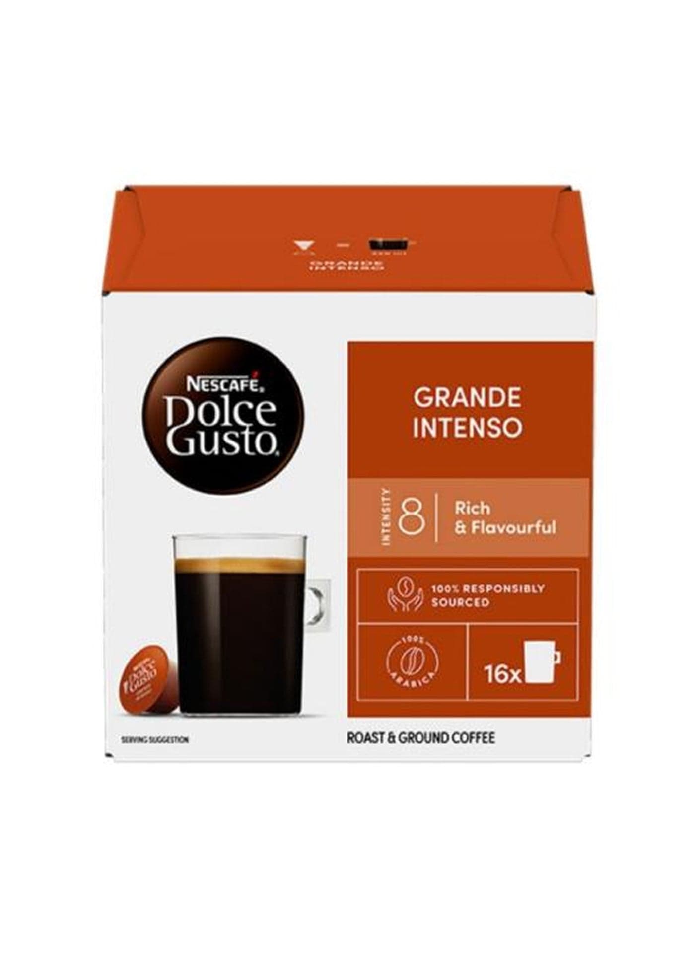 Dolce Gusto Grande Intenso Coffee 16 Capsules 132.8grams