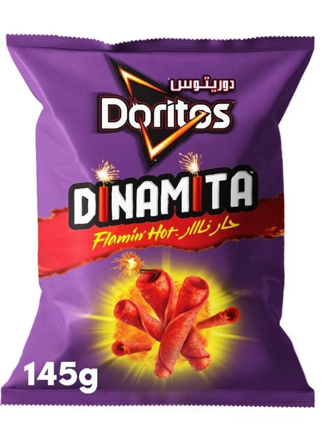 Dinamita Flamin Hot Tortilla Chips