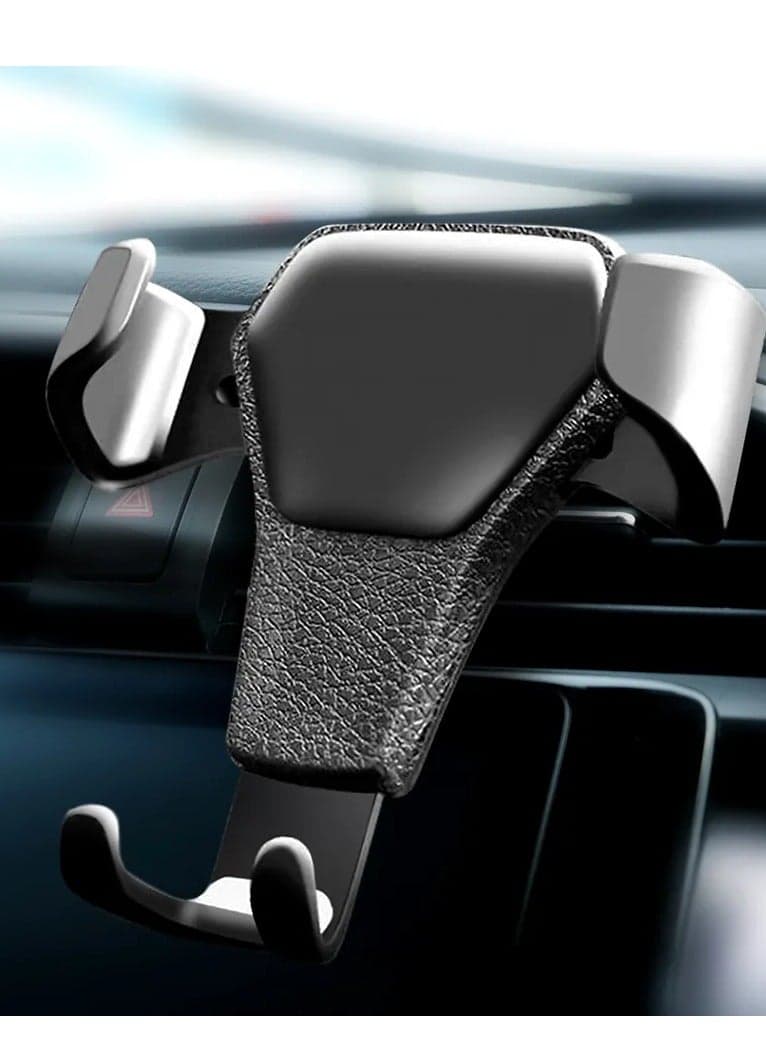 Air Vent Car Phone Holder for Car with Hook, Universal Hands Free Stand Car Phone Clip Mount for Cell Phone Smartphone iPhone 16 15 14 13 12 Pro Max Plus Samsung S25 S24 S23 S22 Z Flip