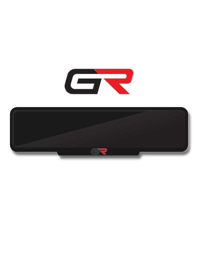 Toyota GR Custom Number Plate Frame – Premium Car Plate Holder by Dxbstamps – 3 Sizes (Sport, Square, Long) – Easy Fixing with Strong Tape
