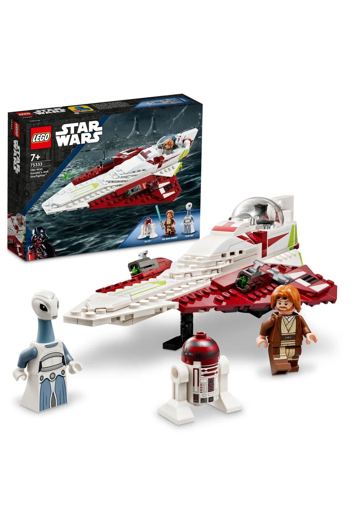 Star Wars Obi-Wan Kenobi Jedi Starfighter 75333 - Toy Building Kit (282 Pieces)