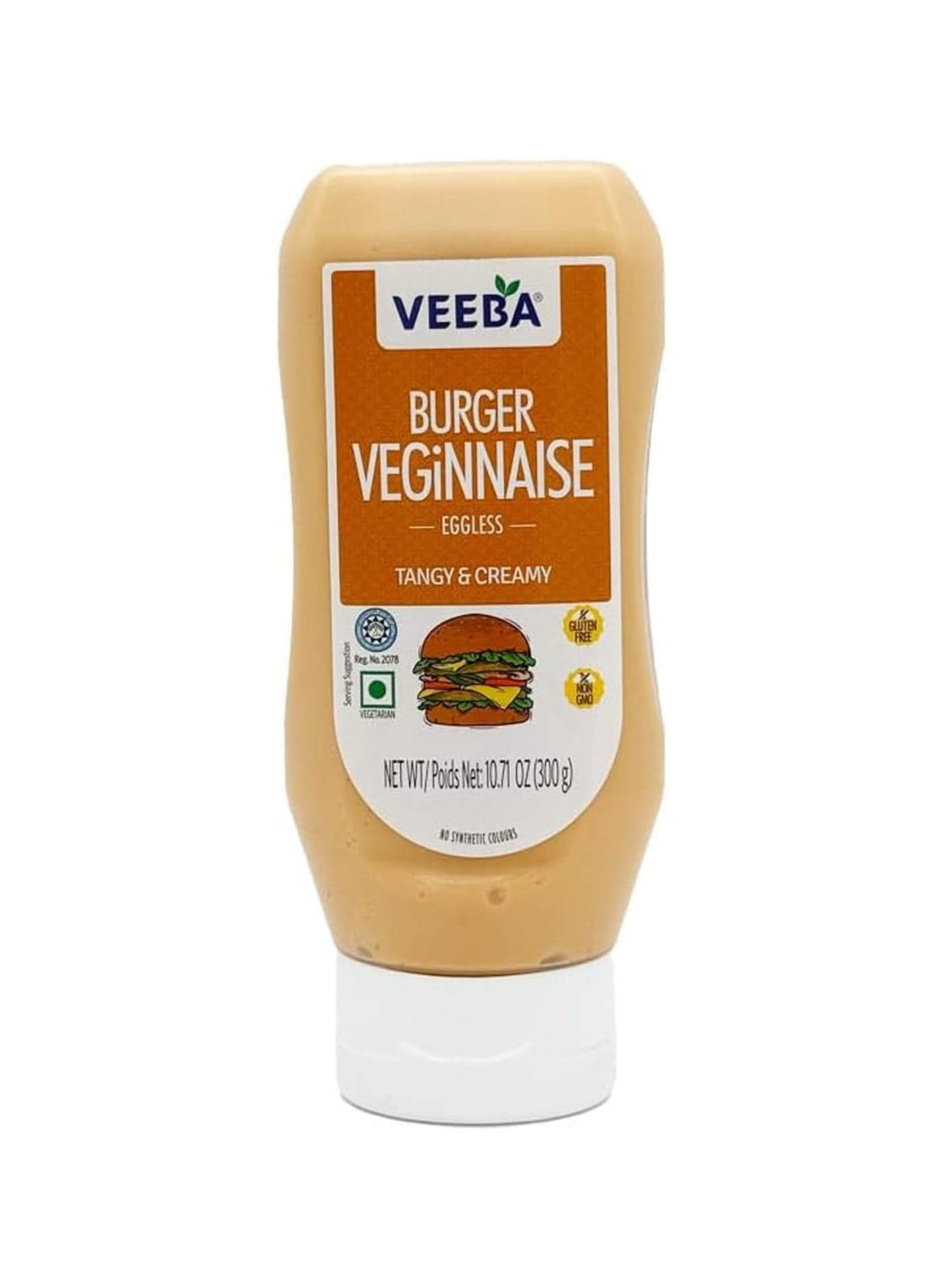 Burger Veginnaise Eggless - Tangy And Creamy