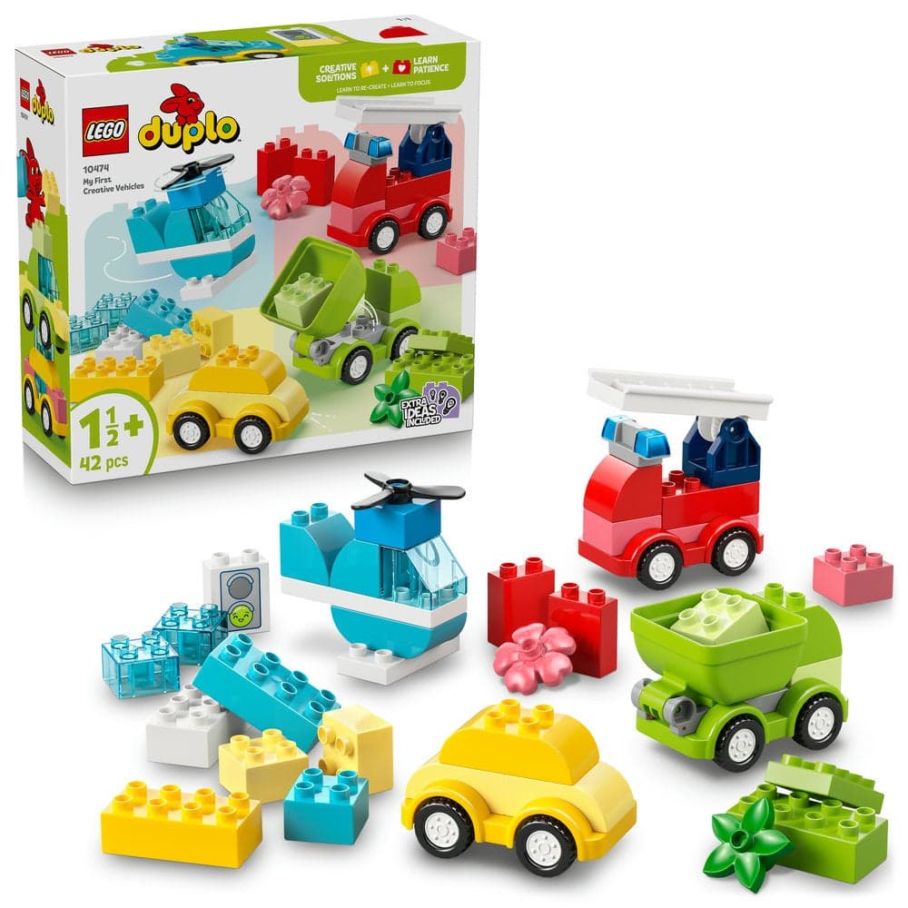 DUPLO Creative Vehicles - Educational Toddler Toy 10474 (Age 1½+, 42 Pieces)