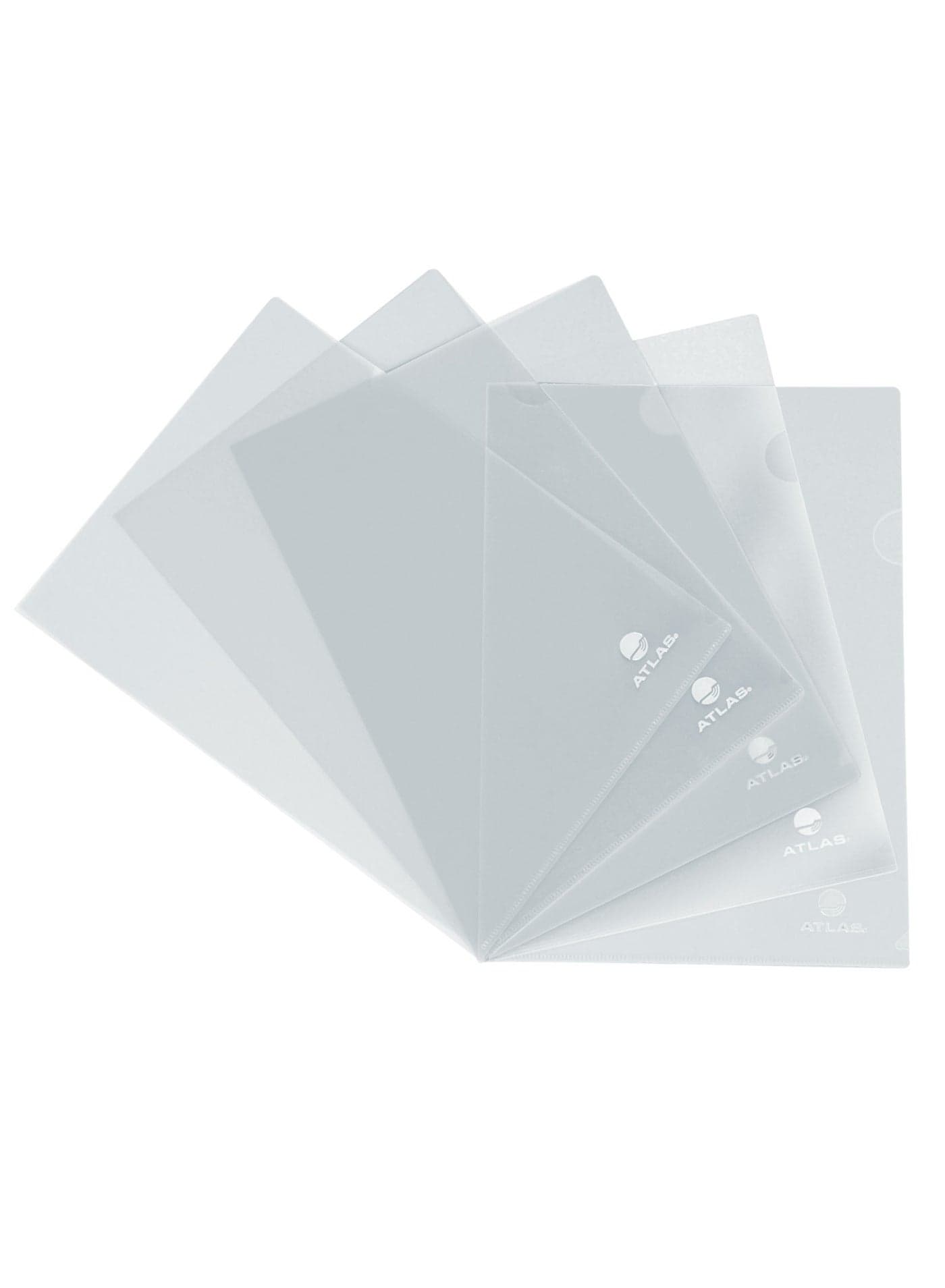 12-Piece Clear Folder A4 Size