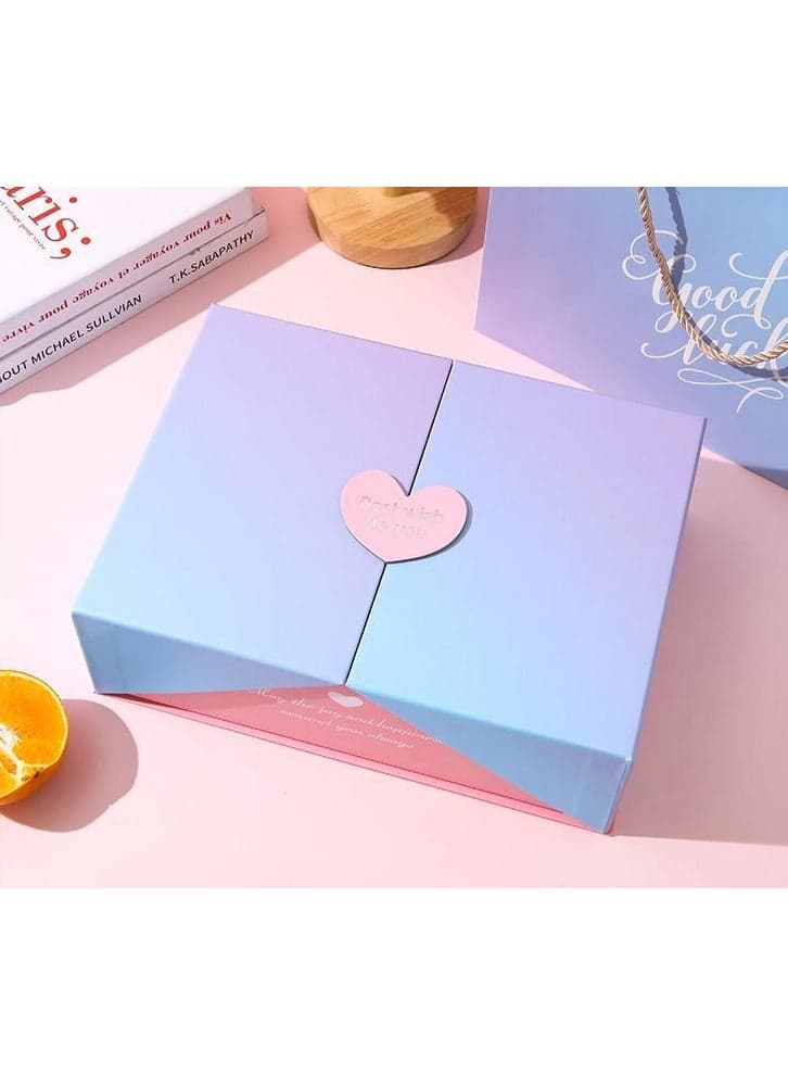 Ramadan 21×19×9 cm Gift Box with Magnetic Closure,Gift Box for Birthday Party Wedding Festival Anniversary