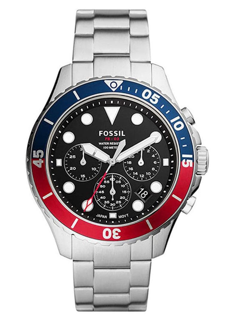 Men Water-Resistant Chronograph Watch