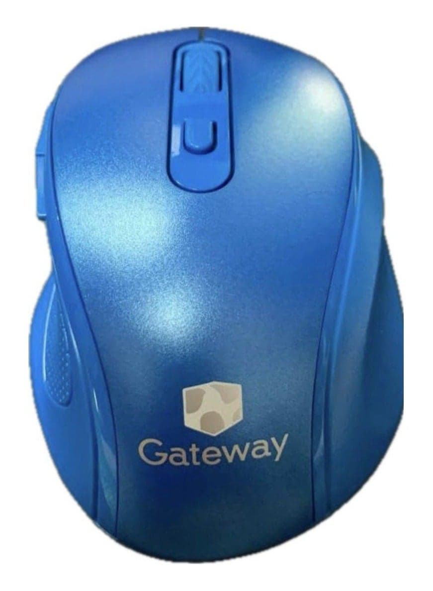 Gateway Mouse Wireless With 6 buttons with Power Save And Elegant Appearance Efficient For Computer 2.4GHZ Work by Battery