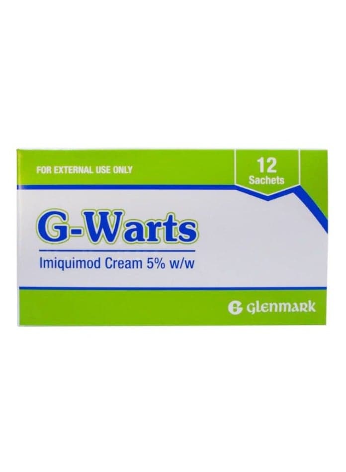 Cream 5% w/w | Easy-Apply Individual Sachets | 12 Pack