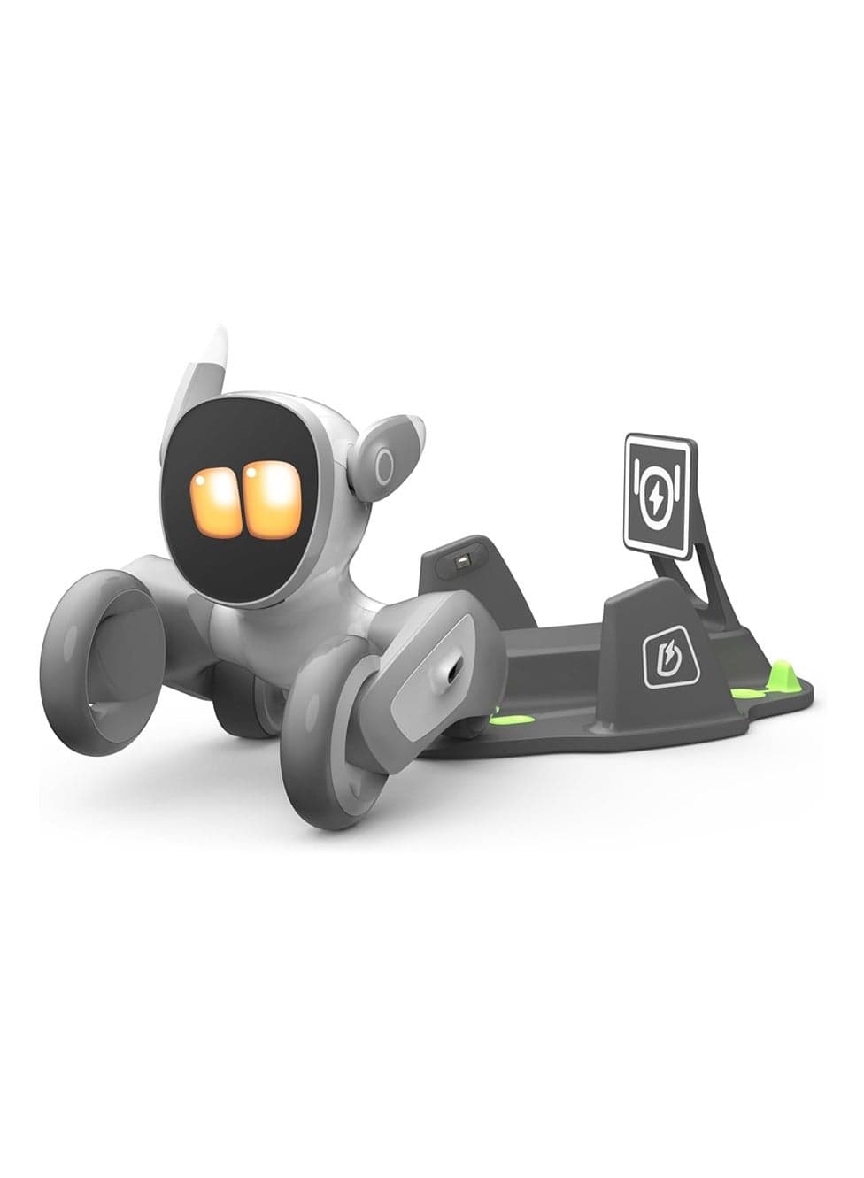 Loona Most Advanced Smart Robot Pet Dog - Ai Powered Chat GPT - 4.0 Enabled with Voice Command, App Control, Gesture Recognition, Face Recognition with Self Charging – Electronic Toy for Kids