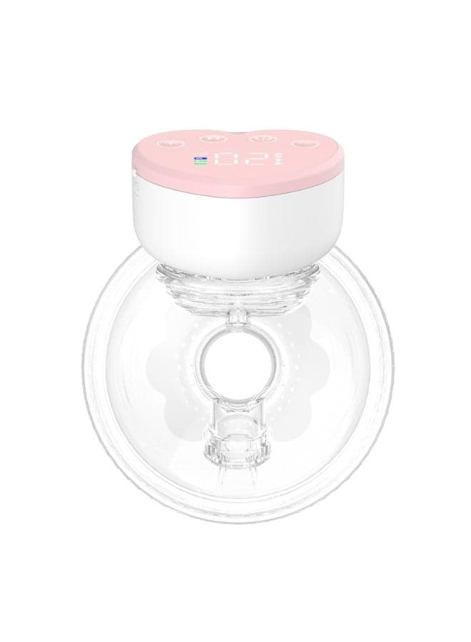 Wearable Breast Pump, Painless Breastfeeding Hands-Free Electric Breast Pump with 4 Mode 12 Levels, Leak-Proof Design & Low Noise
