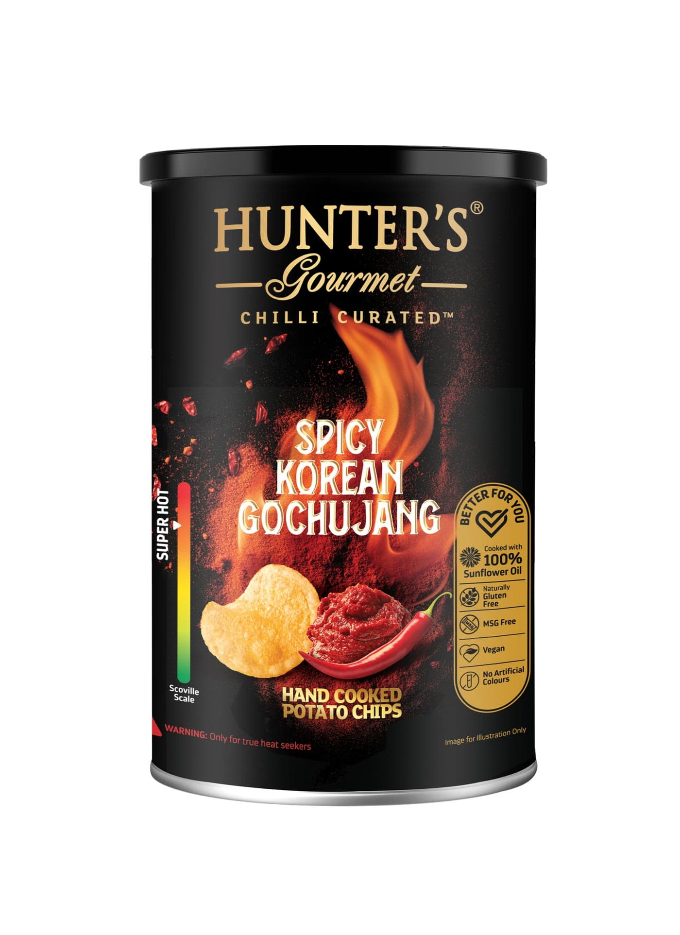 Spicy Korean Gochujang Hand Cooked Potato Chips