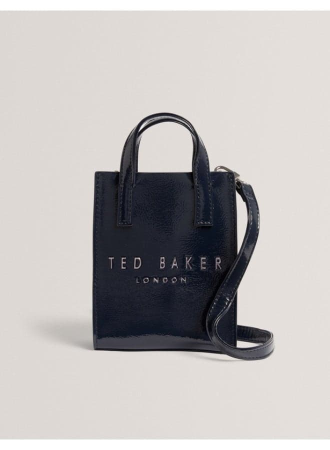Mini Printed Crinkle Icon Bag