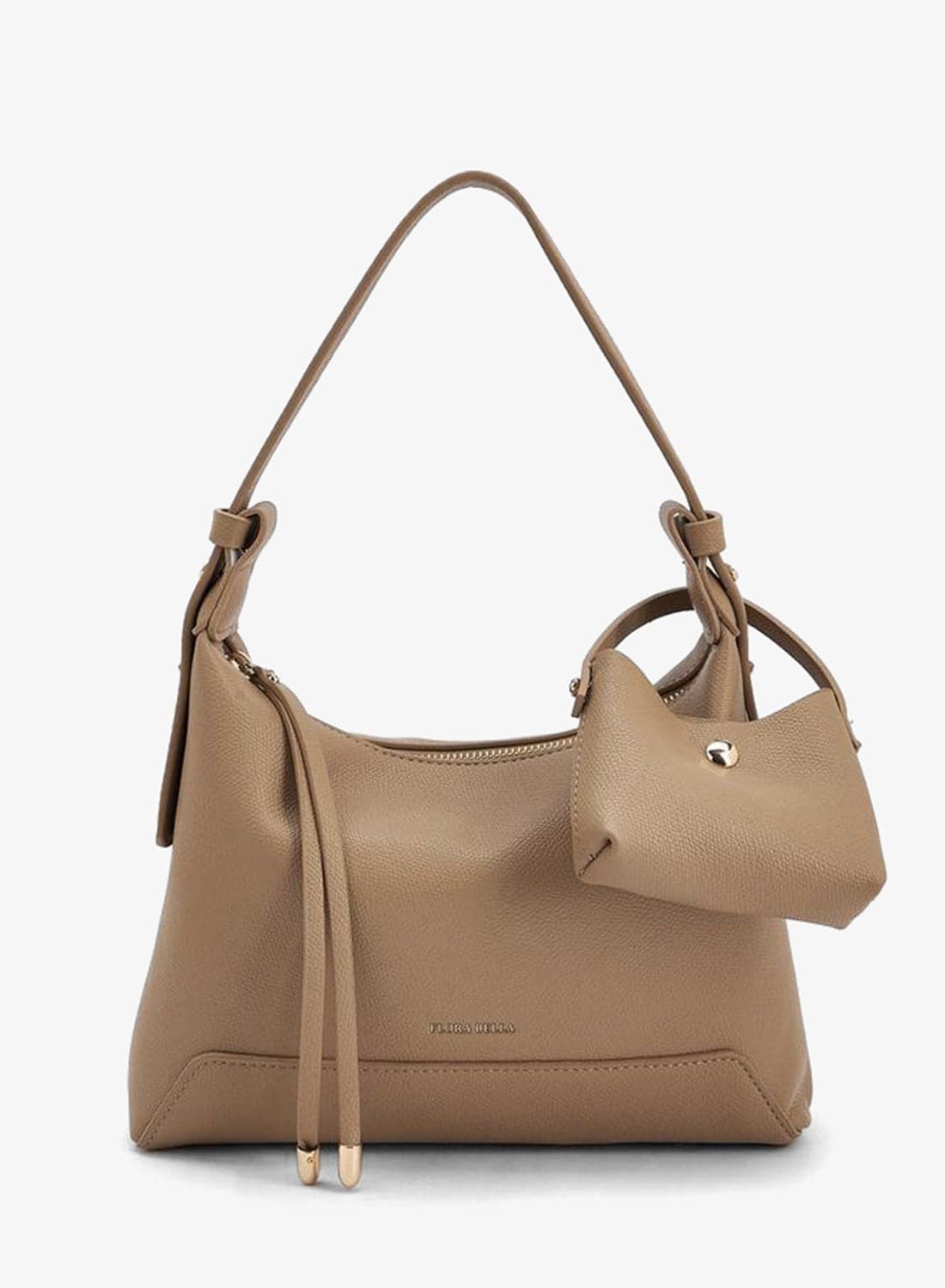 FLORA BELLA SHOULDER BAG WITH HANGING BAG CHARM