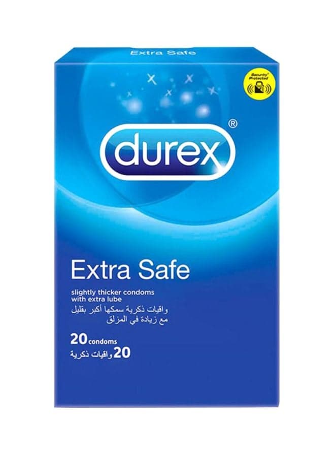 20-Piece Extra Safe Condom Pack