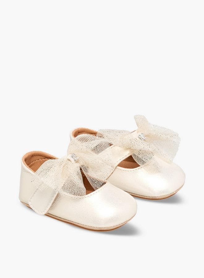 Booties with Bow Detail