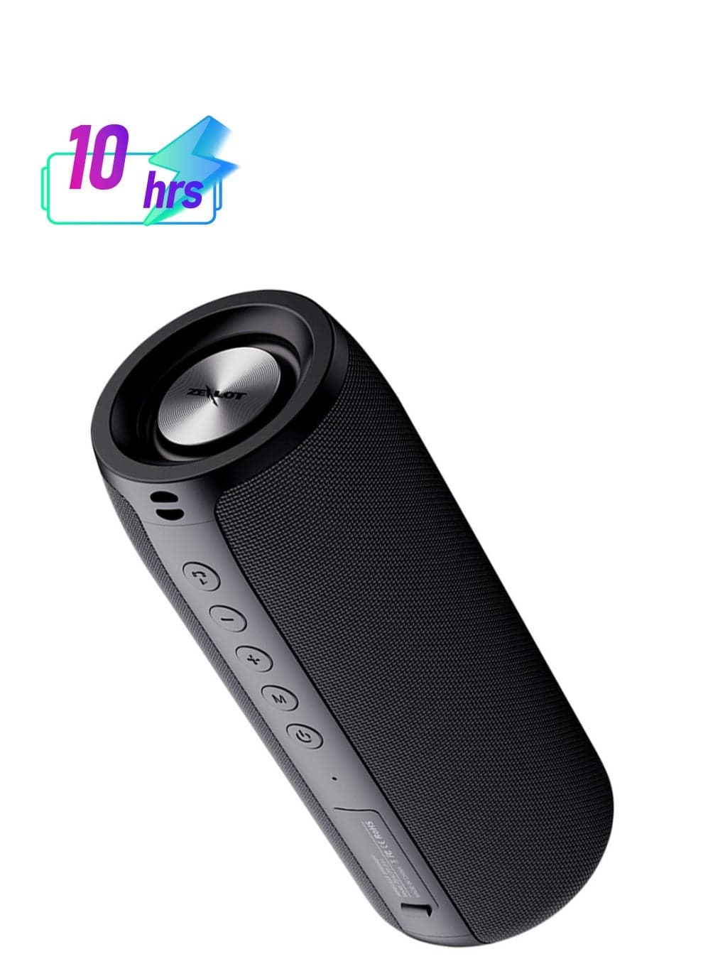 ZEALOT S51 40W Bluetooth Speaker, Dual Pairing Portable Outdoor Subwoofer Booming Bass Speaker For TV/ Tablet/ Phone/ PC, 3.5mm Audio Cable/ TF Card/ USB, 1800mAh Battery 10 Hours Playtime Loud Stereo