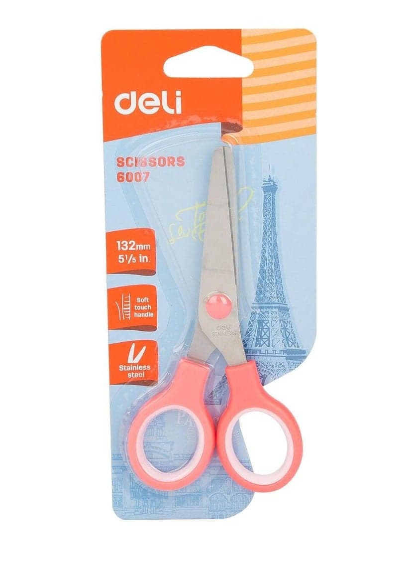 1-Piece Soft Touch Mini Scissors Multicolour