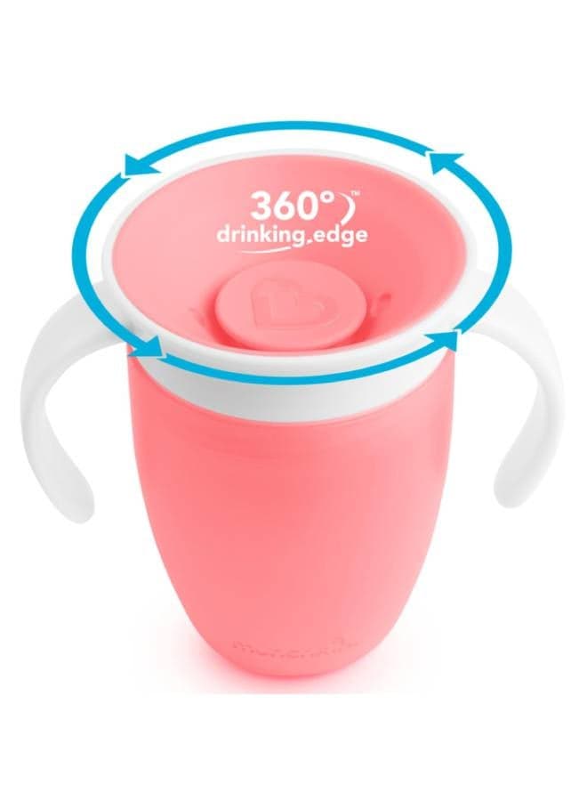 Miracle 360 Degree Trainer Cup 7 Oz/207 Ml Pink