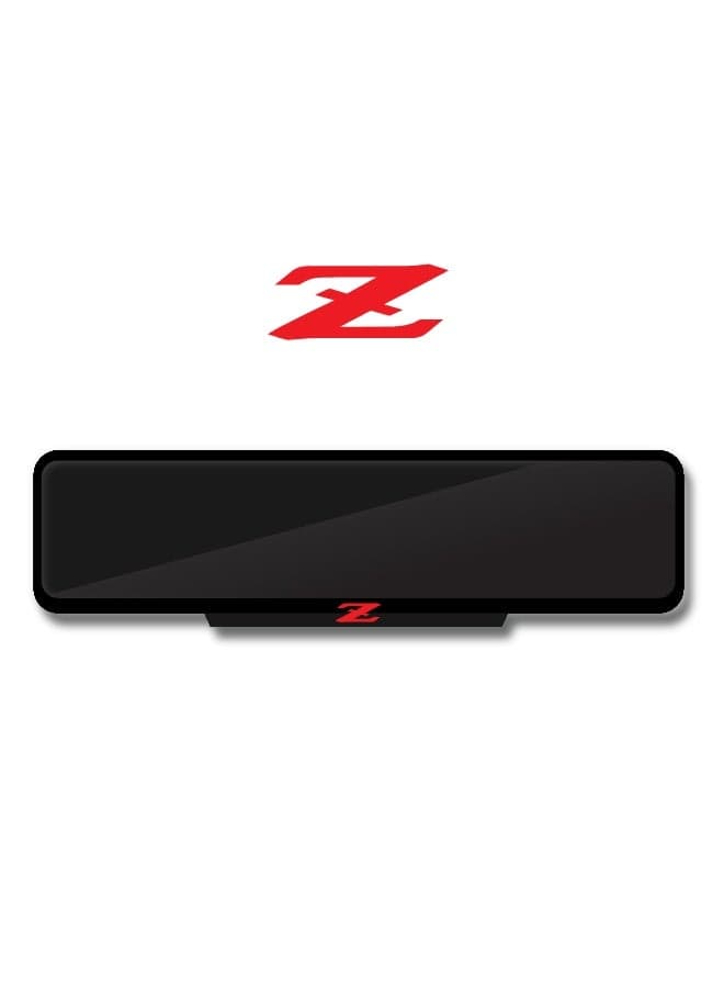 Custom Z Logo Number Plate Frame - Stylish Black Finish - Available in 3 Sizes - Easy Fixing - Signature Look for Nissan Z Owners