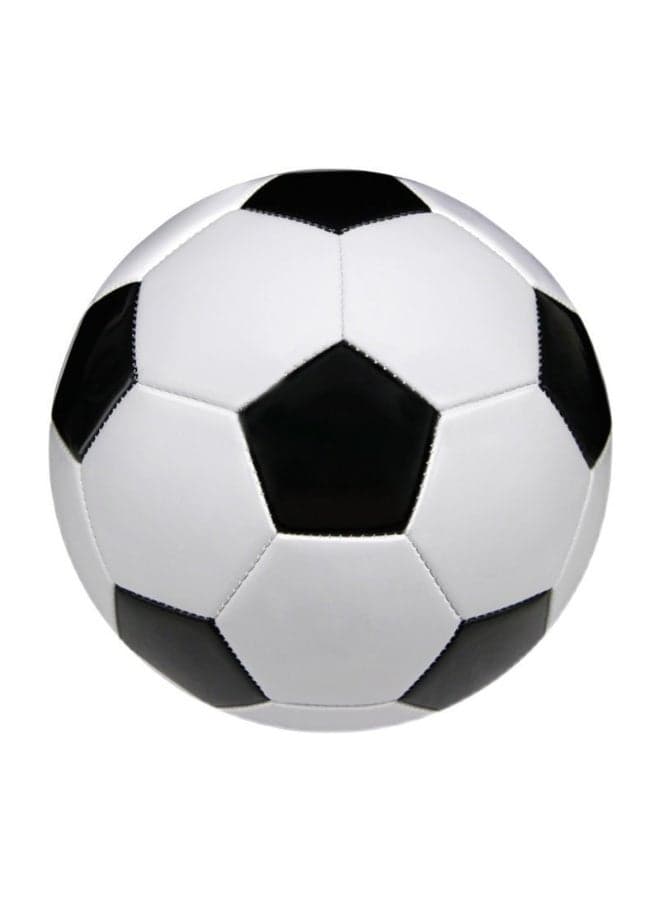 Soccer Ball Size 5 Classic White Black, World Cup Final Match Football, Thicker PU Tight Weaved, For Youth Boy League Game Trainning Practice or Gift